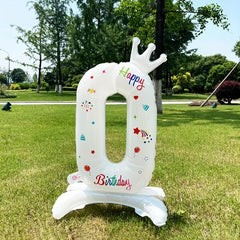 Birthday Decoration Balloons Crown Balloons