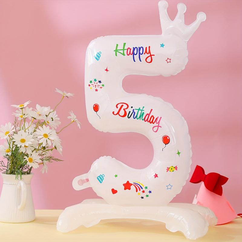 Birthday Decoration Balloons Crown Balloons