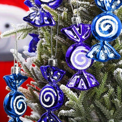 6pcs Candy Christmas Party Decorations