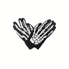 Night Glow Skeleton Claw Mitten Gloves