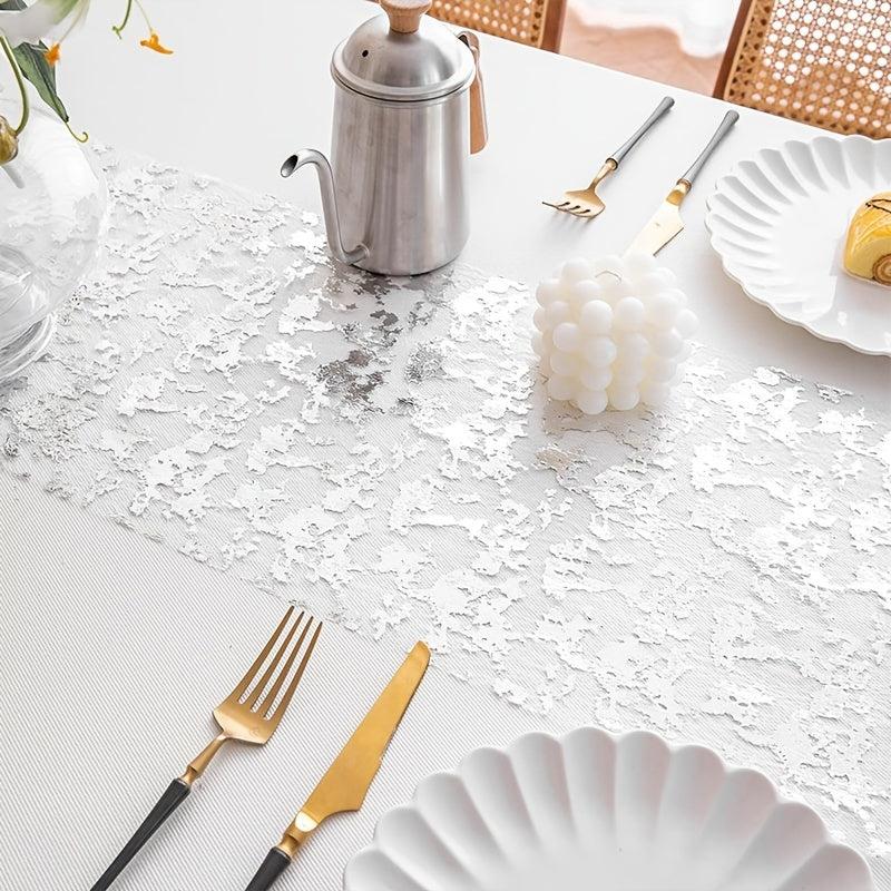 Sparkly Table Runner & Tulle Towel Set for Party