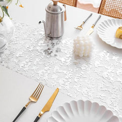 Sparkly Table Runner & Tulle Towel Set for Party