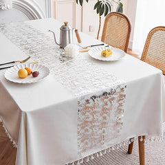 Sparkly Table Runner & Tulle Towel Set for Party