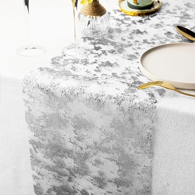 Sparkly Table Runner & Tulle Towel Set for Party