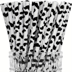 Cow Birthday Party Tableware Set - 12 Plates, 20 Napkins, 12 Cups, 1 Tablecloth