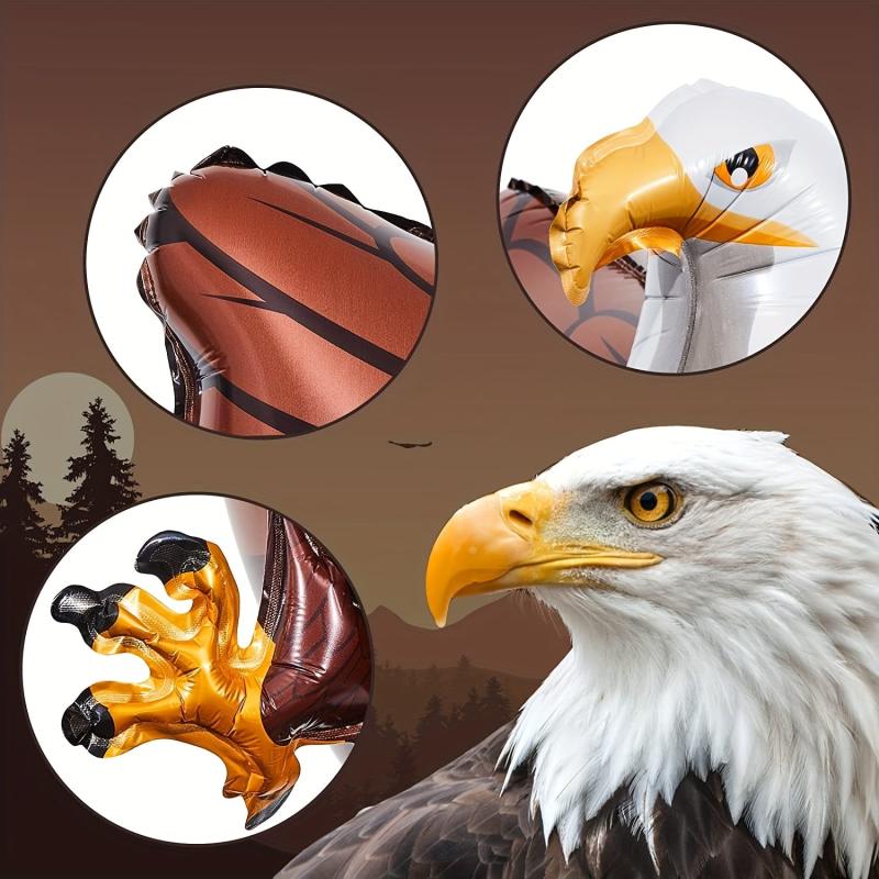 Large 3D Eagle Bird Foil Helium Balloons Animal Party Decoration