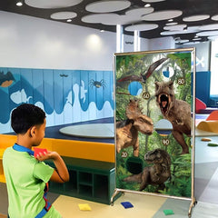 Dinosaur Theme Bean Bag Game Set for Party Fun