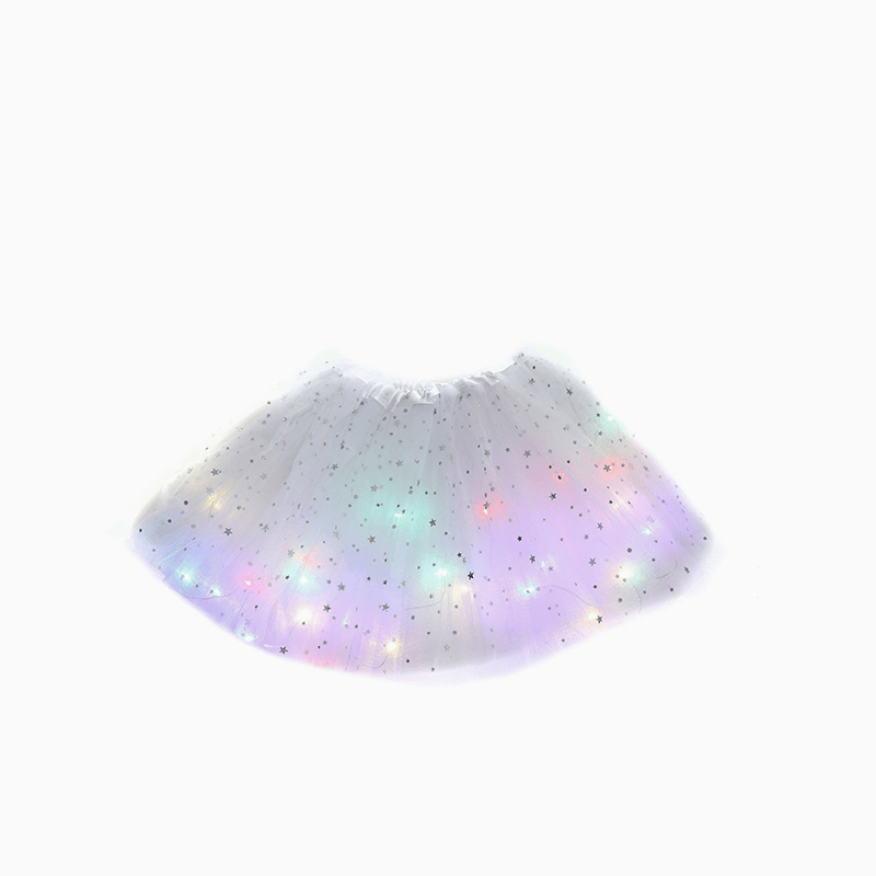 LED Tulle Skirts for Girls Light Up Ballet Cosplay Costumes
