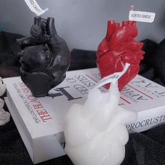 Soy Wax Human Heart Candle Body Organ Aromatherapy Candle
