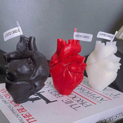 Soy Wax Human Heart Candle Body Organ Aromatherapy Candle