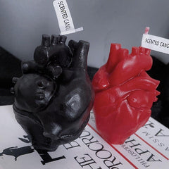 Soy Wax Human Heart Candle Body Organ Aromatherapy Candle