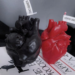 Soy Wax Human Heart Candle Body Organ Aromatherapy Candle