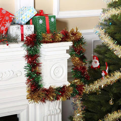 Metal Wire Garland Frame Hook Christmas Holiday Hanging Ring Decor