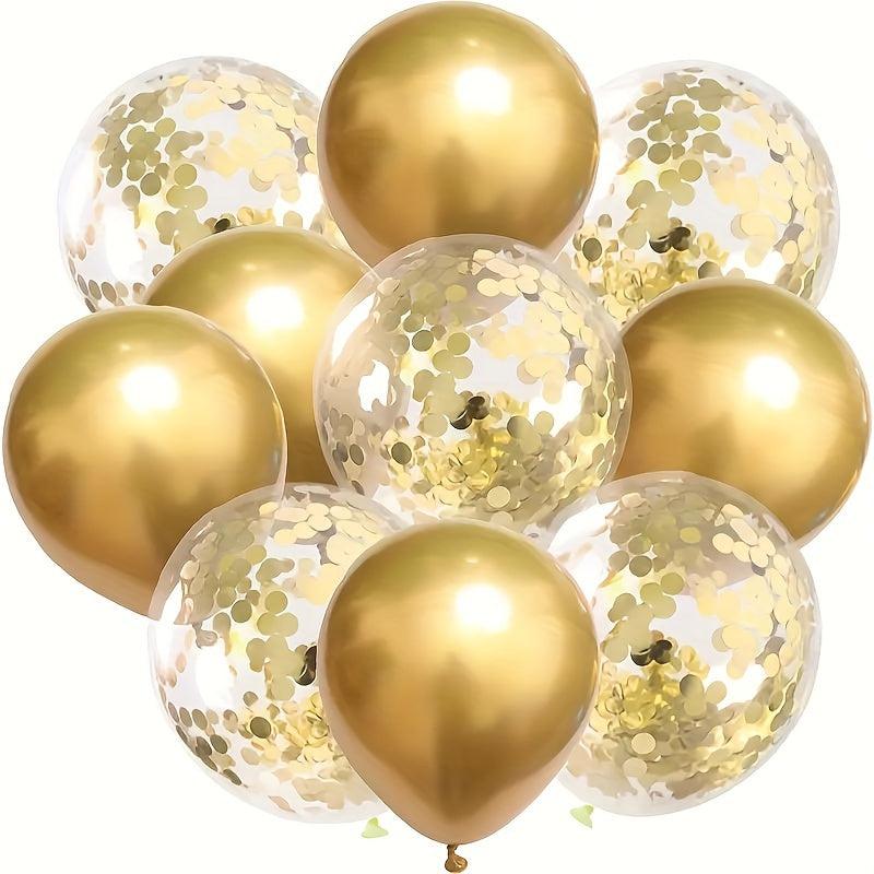 10pcs 30 48 Cm Confetti Latex Balloons for Graduation Christmas Thanksgiving