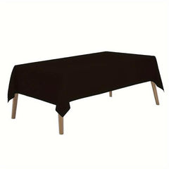 2pcs Disposable Plastic Tablecloth For Parties Wedding Banquet