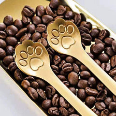 Cat Paw Spoon 304 Stainless Steel Teaspoon For Coffee Tea
