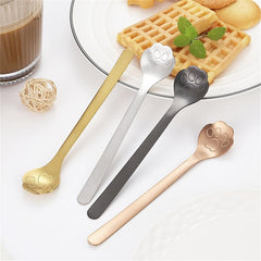 Cat Paw Spoon 304 Stainless Steel Teaspoon For Coffee Tea