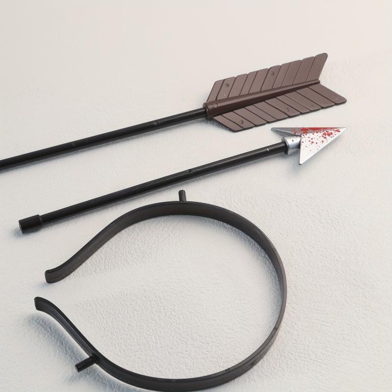 Halloween Arrow through the Head Headband Funny Spoof Props Decoration Toy