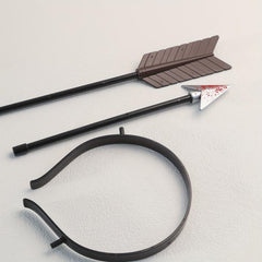 Halloween Arrow through the Head Headband Funny Spoof Props Decoration Toy