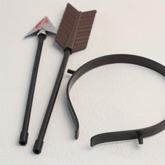 Halloween Arrow through the Head Headband Funny Spoof Props Decoration Toy