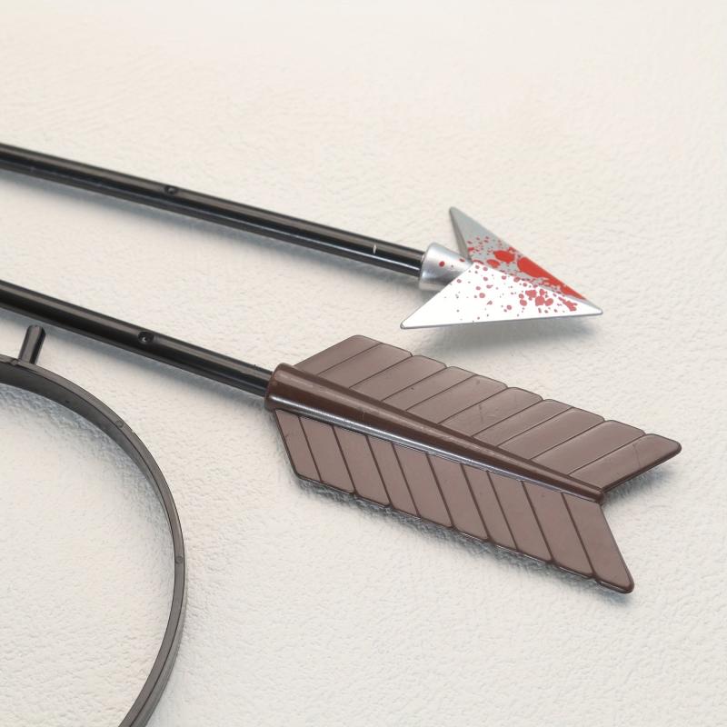 Halloween Arrow through the Head Headband Funny Spoof Props Decoration Toy
