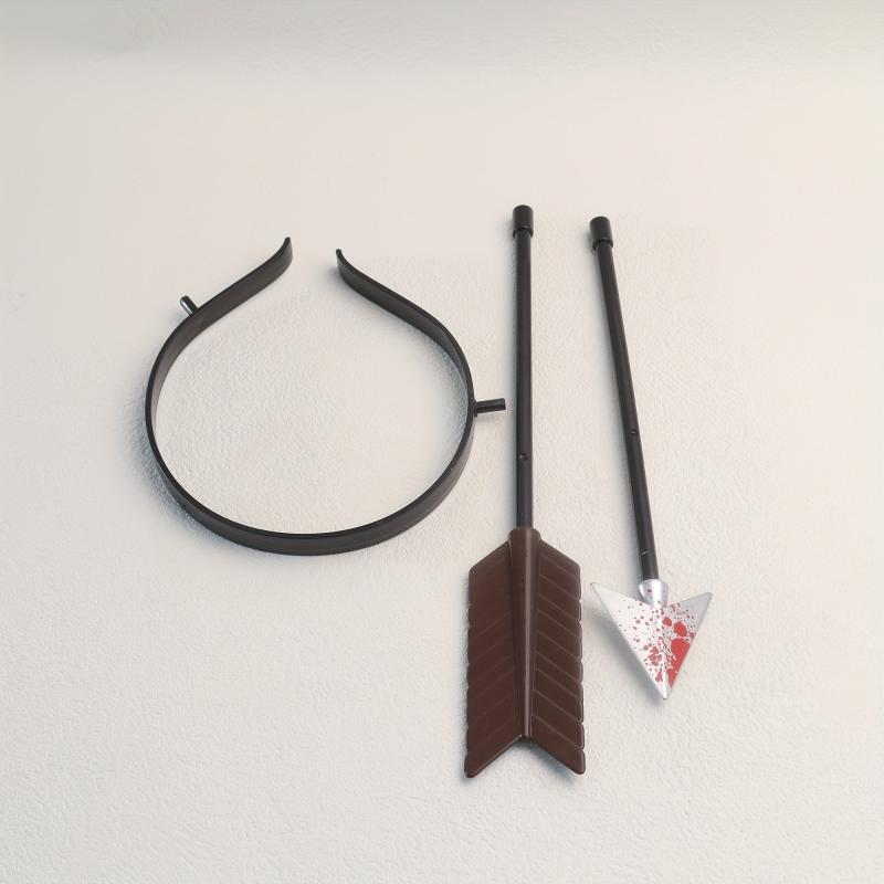 Halloween Arrow through the Head Headband Funny Spoof Props Decoration Toy