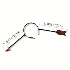 Halloween Arrow through the Head Headband Funny Spoof Props Decoration Toy