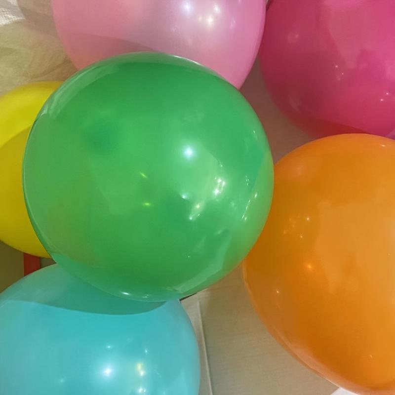 25 4 Cm Matte Latex Transparent Balloon Wedding Birthday Party Set