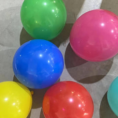 25 4 Cm Matte Latex Transparent Balloon Wedding Birthday Party Set