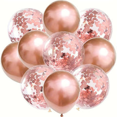 10pcs 30 48 Cm Silvery Confetti Latex Balloons Graduation Christmas