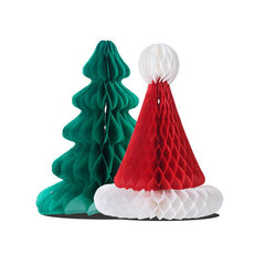 Christmas Honeycomb Pendants Decorations