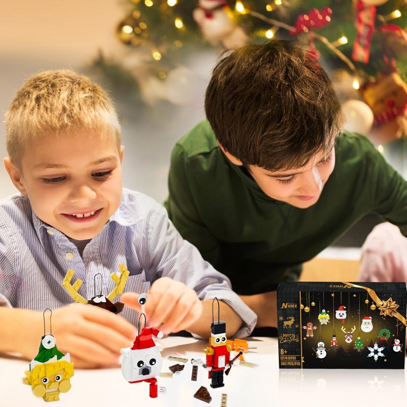 Building Block Toy Christmas Ornaments for Kids