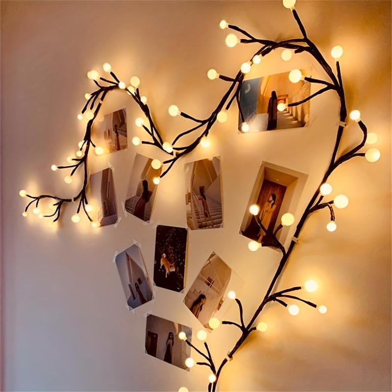 USB Powered 1.8M Christmas Pendant Decoration with 48LED Lights