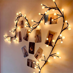 USB Powered 1.8M Christmas Pendant Decoration with 48LED Lights