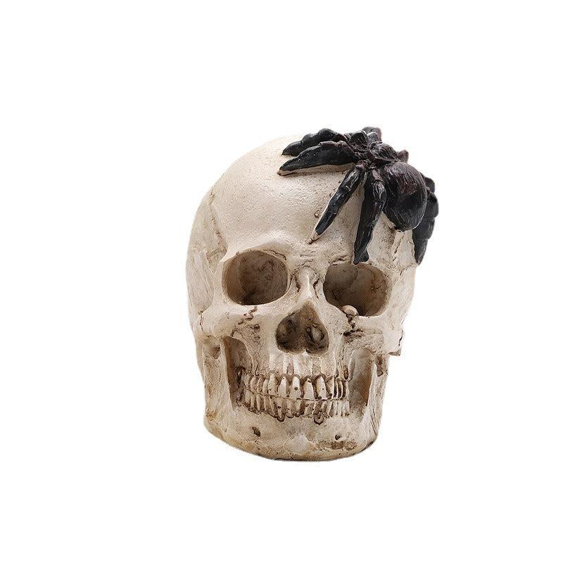 Halloween Skull Light Ghost Resin LED Candle Decoration Props