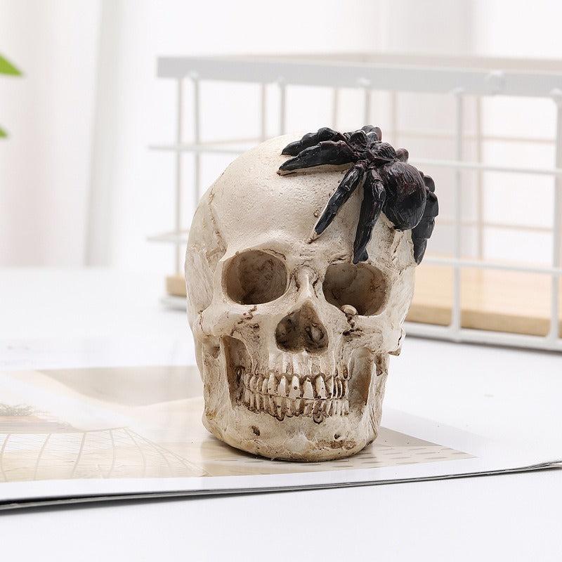 Halloween Skull Light Ghost Resin LED Candle Decoration Props