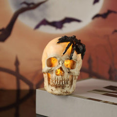 Halloween Skull Light Ghost Resin LED Candle Decoration Props