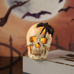 Halloween Skull Light Ghost Resin LED Candle Decoration Props