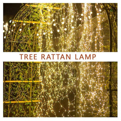 280LEDs Solar String Lights 8 Modes Waterproof Solar Vine Lights