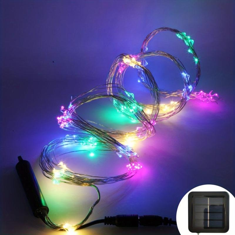280LEDs Solar String Lights 8 Modes Waterproof Solar Vine Lights
