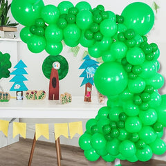 110pcs Green Latex Party Balloons for Wedding & Birthday Decorations