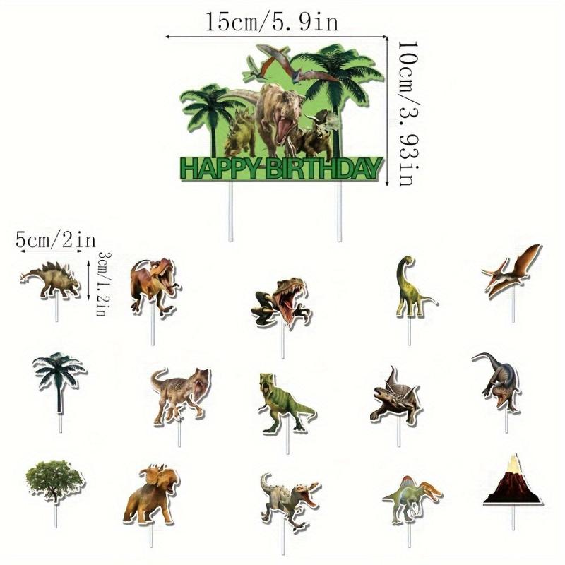 Dinosaur Birthday Party Decor Set