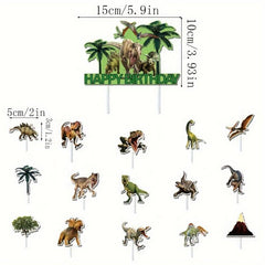 Dinosaur Birthday Party Decor Set
