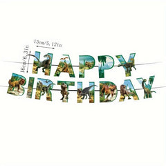 Dinosaur Birthday Party Decor Set