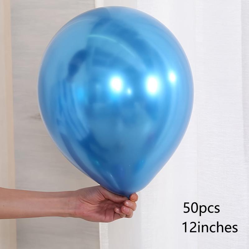 50pcs 30 48 Cm Metal Balloons for Birthday Wedding Party Scene Layout