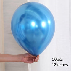 50pcs 30 48 Cm Metal Balloons for Birthday Wedding Party Scene Layout