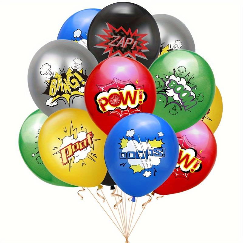 12pcs Birthday Theme Balloons Party Decoration Latex Balloons