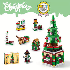 Christmas Tree Building Blocks Model Toy Gift