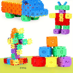 105pcs Building Blocks Set with Storage Bag Educational Toy Skill Development