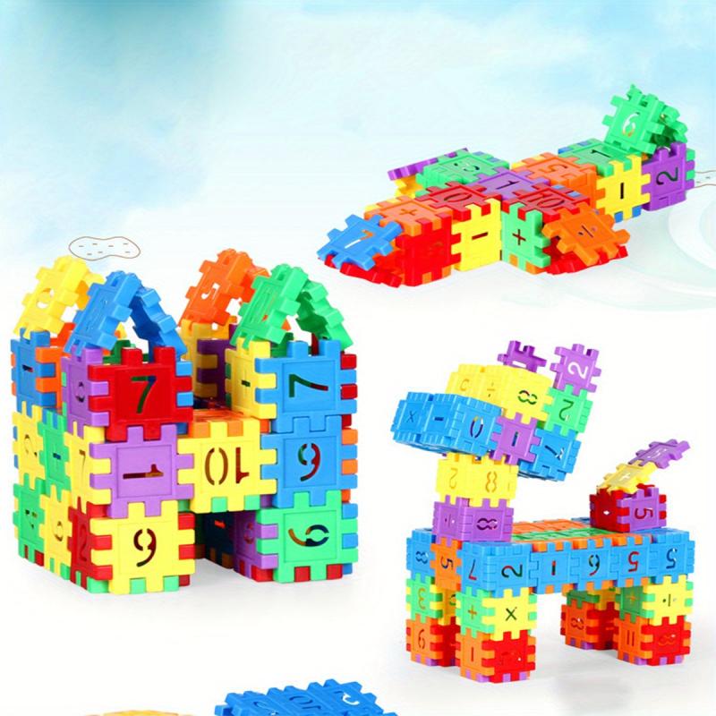 105pcs Building Blocks Set with Storage Bag Educational Toy Skill Development